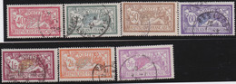 France   .  Y&T   .    7 Timbres     .       O    .    Oblitéré - Used Stamps