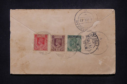 BIRMANIE - Enveloppe De Zigon Pour Madras En 1941, Affranchissement Au Verso - L 107612 - Birma (...-1947)