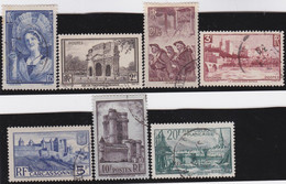 France   .  Y&T   .   388/394       .       O    .    Oblitéré - Used Stamps
