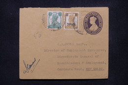 INDES ANGLAISES - Entier Postal + Compléments Pour  New Delhi En 1947 - L 107621 - 1936-47 Koning George VI