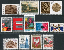 POLAND 1983 Eleven Commemorative Issues Used. - Usados