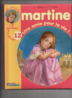 LIVRE  MARTINE UNE AMIE POUR LA VIE - 5  HISTOIRES  MARTINE EST MALADE- FAIT LA CUISINE- A L ECOLE- PROTEGE LA NATURE- - Casterman