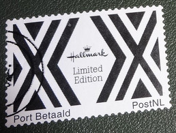 Nederland - NVPH - Persoonlijke - Gebruikt - Port Betaald - Hallmark - ZwartWit - Limited - Personalisierte Briefmarken