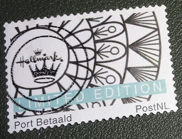 Nederland - NVPH - Persoonlijke - Gebruikt - Port Betaald - Hallmark - ZwartWit - Limited - Kroontje - Personalisierte Briefmarken