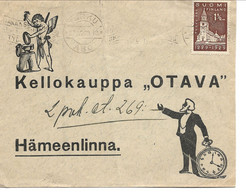 Finland - Cover Used 1929.  H-1725 - Covers & Documents