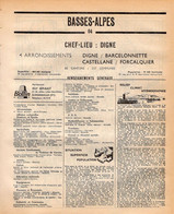 ANNUAIRE - 04 - Département Basses Alpes - Année 1969 - édition Didot-Bottin - 54 Pages (pub Des Marchés) - Telephone Directories