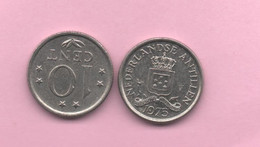 ANTILLAS HOLANDESAS - 10 CENTS 1975 - Nederlandse Antillen