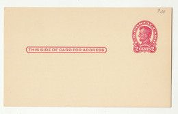 Lincoln 2 C Postal Stationery Postcard Unused B211001 - 1941-60