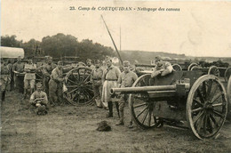 Coëtquidan * Le Camp * Le Nettoyage Des Canons * Armement * Militaria Militaires - Guer Coetquidan