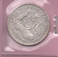 AUSTRALIA - 1 FLORIN 1926 PLATA - Andere & Zonder Classificatie