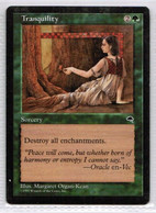 MAGIC The GATHERING  "Tranquility"---TEMPEST (MTG--111-2) - Other & Unclassified