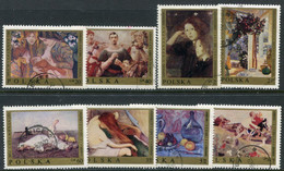 POLAND 1969 Polish Paintings Used.  Michel 1941-48 - Used Stamps