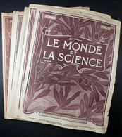 Le Monde Et La Science, Librairie FOLATRE, N° 1 à 22 - Enzyklopädien