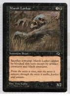 MAGIC The GATHERING  "Marsh Lurker"---TEMPEST (MTG--111-9) - Other & Unclassified