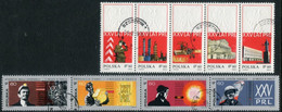 POLAND 1969 People's Republic Anniversary Used  Michel 1931-39 - Unused Stamps