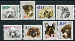 POLAND 1969 Dogs MNH / ** Michel 1908-15 - Unused Stamps