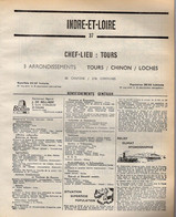 ANNUAIRE - 37 - Département Indre Et Loire - Année 1969 - édition Didot-Bottin - 162 Pages - Telefoonboeken