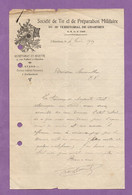 Courrier 04.06.1929  Societe De Tir Et De Preparation Militaire à Chartres  - A Prendre En L Etat Perforée - - 1900 – 1949