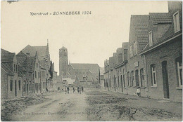 Zonnebeke 1924 - Yperstraat - Levendig/Animée - Rue De Ypres. - Zonnebeke