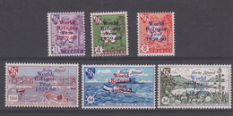 Guernsey  Herm Island 1959/60 World Refugee Year Set 6 Unmounted Mint LHM - Guernesey