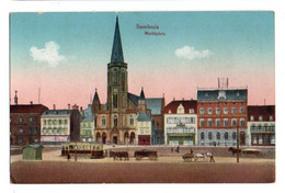 (Sarre) 042, Saarlouis, Marktplatz, Tramway - Kreis Saarlouis