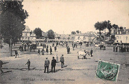 80-ABBEVILLE- LA PLACE DU MARCHE AUX CHEVAUX - Abbeville