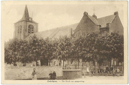 Zedelgem - De Kerk En Omgeving - Zeer Levendig/Très Animée - L'Eglise Et L'environnement. - Zwevegem