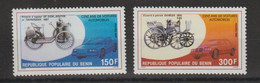 Bénin 1987 Automobiles 650-51 2 Val ** MNH - Benin - Dahomey (1960-...)