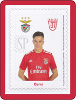 Portugal 2019 Benfica 37.º Campeão Franco Emanuel Cervi Iman Magnet Football Champion Jota Celta De Vigo Argentina - Characters