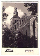 (Saxe-Anhalt) 018, Gardelegen, Kirche St Marien, Timbre Taxe Au Dos - Gardelegen