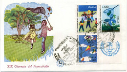 1977 ITALIA FDC 1389/1391 - FDC