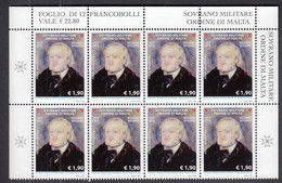 SMOM Sovrano Militare Ordine Di Malta 2013 / 200th Anniversary Of The Birth Of Richard Wagner, 1813-1883 / MNH Stamps - Malte (Ordre De)