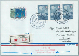 66960 - TURKEY - Postal History -  Turkish Peace Forces In KOSOVO - SFOR - Briefe U. Dokumente