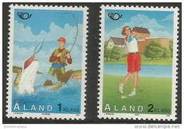 Aland  - 1995 Tourism Sports Set Of 2 MNH **    Sc 116-7 - Aland
