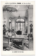 Paris Hôtel California 16 Rue De Berri Intérieur 1910  état Superbe - Zonder Classificatie