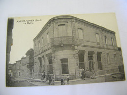 CPA - Aigues Vives (30) - La Mairie - 1910 -  SUP  (FS 13) - Aigues-Vives