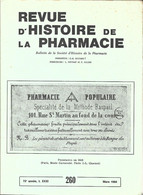 REVUE D'HISTOIRE De La PHARMACIE - N° 260, T XXXI, 1984 = Henri MOISSAN + ALCHIMIE + CARICATURES POLITIQUES ITALIENNES - Medicine & Health