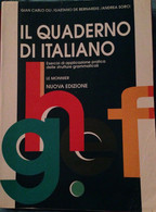 Il Quaderno Di Italiano - Gian Carlo Oli - Le Monnier - 1991 - MP - Jugend