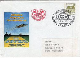 49659 - Bund - 1985 - 80Pfg. PGAU M. SoStpl. FUERSTENFELDBRUCK - 50 JAHRE FLIEGERHORST - Militaria