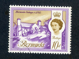 593 Bermuda 1962 Scott #182A Used "Offers Welcome" - Bermudes