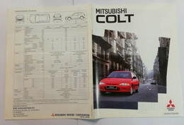 44698 10/ DEPLIANT AUTO - MITSUBISHI Colt 1997 - Voitures