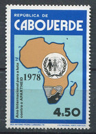 Cap Vert ** N° 400 Journée Contre L' Apartheid - Cap Vert