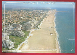 CP 66 Canet Saint Nazaire En Roussillon Vue Aérienne De La Plage Et Le Port - CAD 2005 ? Pour Y Blot Bégard St Laurent - Canet En Roussillon