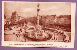 MARSEILLE - Fontaine Cantini Et Avenue Du Prado - Castellane, Prado, Menpenti, Rouet