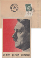 DR - AH-Portrait U. Spruch Flugblatt/Postkartenformat Stempel Wien 1938 - Unclassified