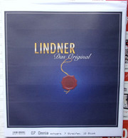 Lindner - Feuilles OMNIA NOIRES REF. 07 P (7 Bandes) (paquet De 10) - A Nastro