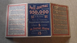 Calendrier, 1888/1889, Le Petit Journal, Le Journal Illustré - Formato Piccolo : ...-1900