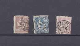 126/127/128 - Used Stamps