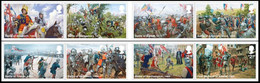 GROSSBRITANNIEN GRANDE BRETAGNE GB 2021 THE WARS OF THE ROSES SET 8V MNH SG 4477-84 MI 4723-30 YT 5140-47 - Unused Stamps