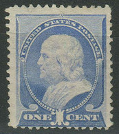 United States 1887 ☀ 1 Cent - Benjamin Franklin SG.217 ☀ MNH** - Unused - Ungebraucht